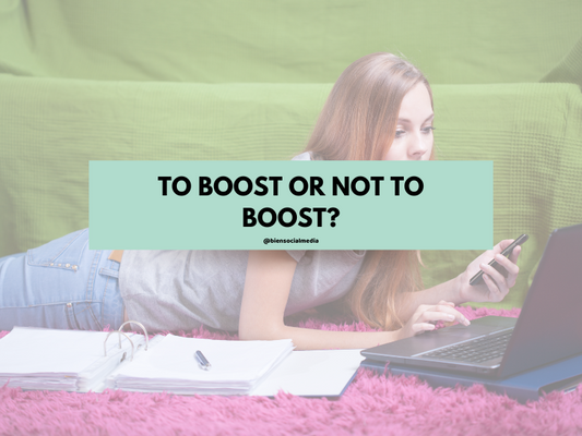 To boost or not to boost?